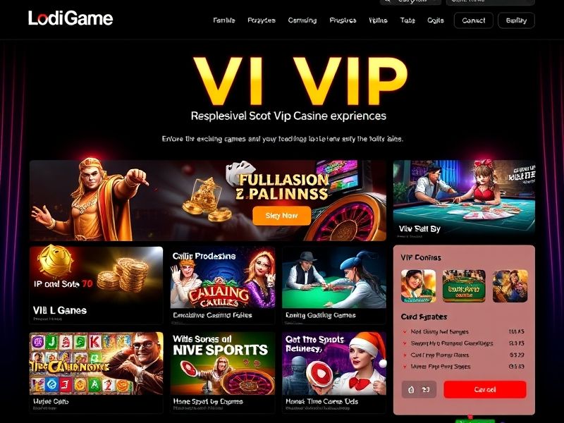 Welcome to Lodigame VIP – your premier destination for high-stakes online gambling. Explore exclusive casino games, live dealer experiences, sports betting, poker, and more with special promotions for VIP members.